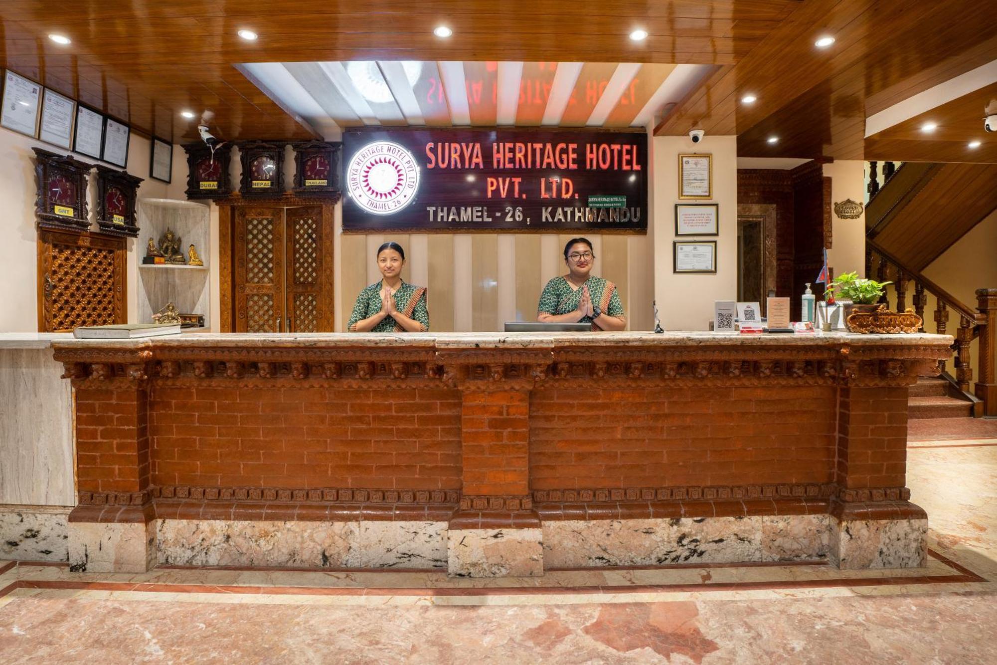 Surya Heritage Hotel Katmandu Zewnętrze zdjęcie