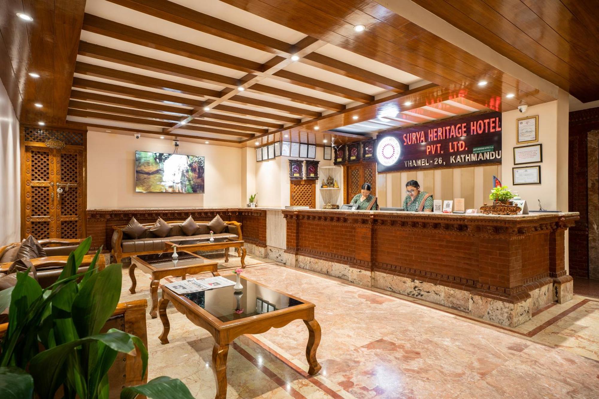 Surya Heritage Hotel Katmandu Zewnętrze zdjęcie